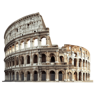 pngtree colosseum rome italy famous landmark png image 11912229